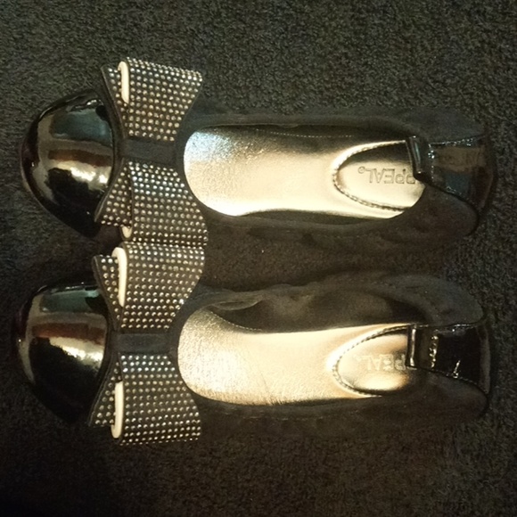 🆕 Xappeal shiny bow flats - Picture 3 of 5
